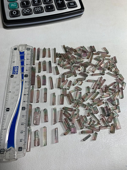 二色トルマリン原石