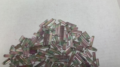 二色トルマリン原石